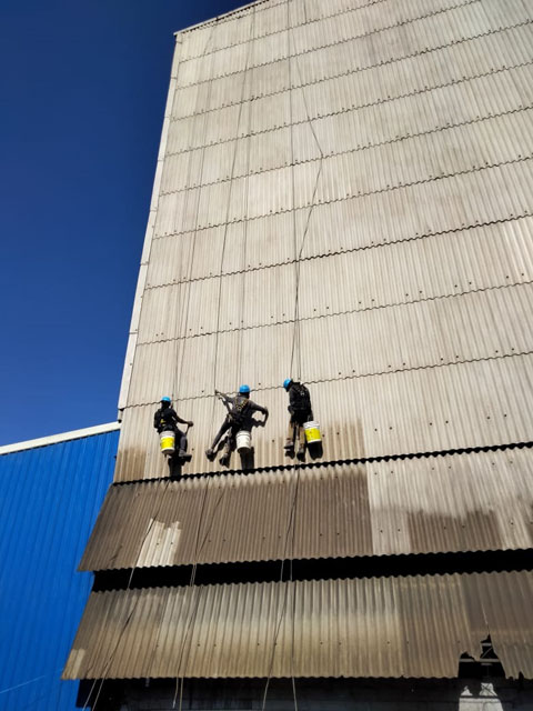 Factory Facade Cleaning