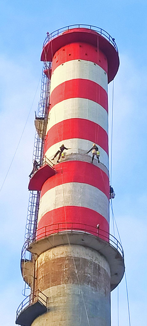 Factory Facade Cleaning