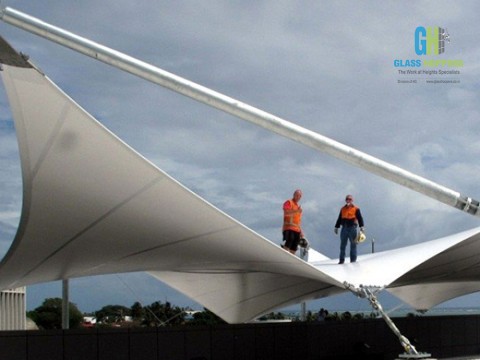 tensile roof sheet cleaning