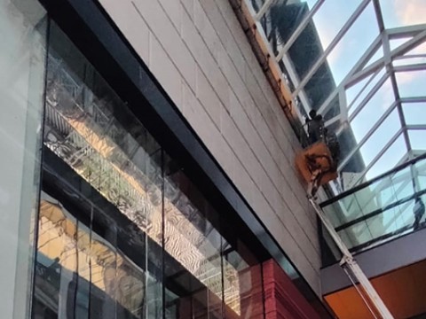 facade glass erection bangalore