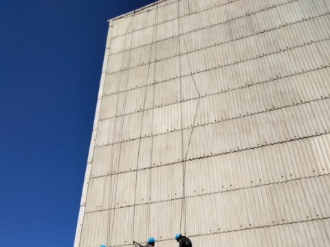 factory facade cleaning