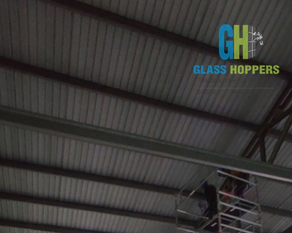 factory roof truss cleaning painting